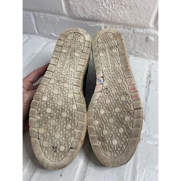 Adrienne Vittadini Sport AV Niko Black Knit Espadrilles Sz 7.5M - Picture 6 of 6
